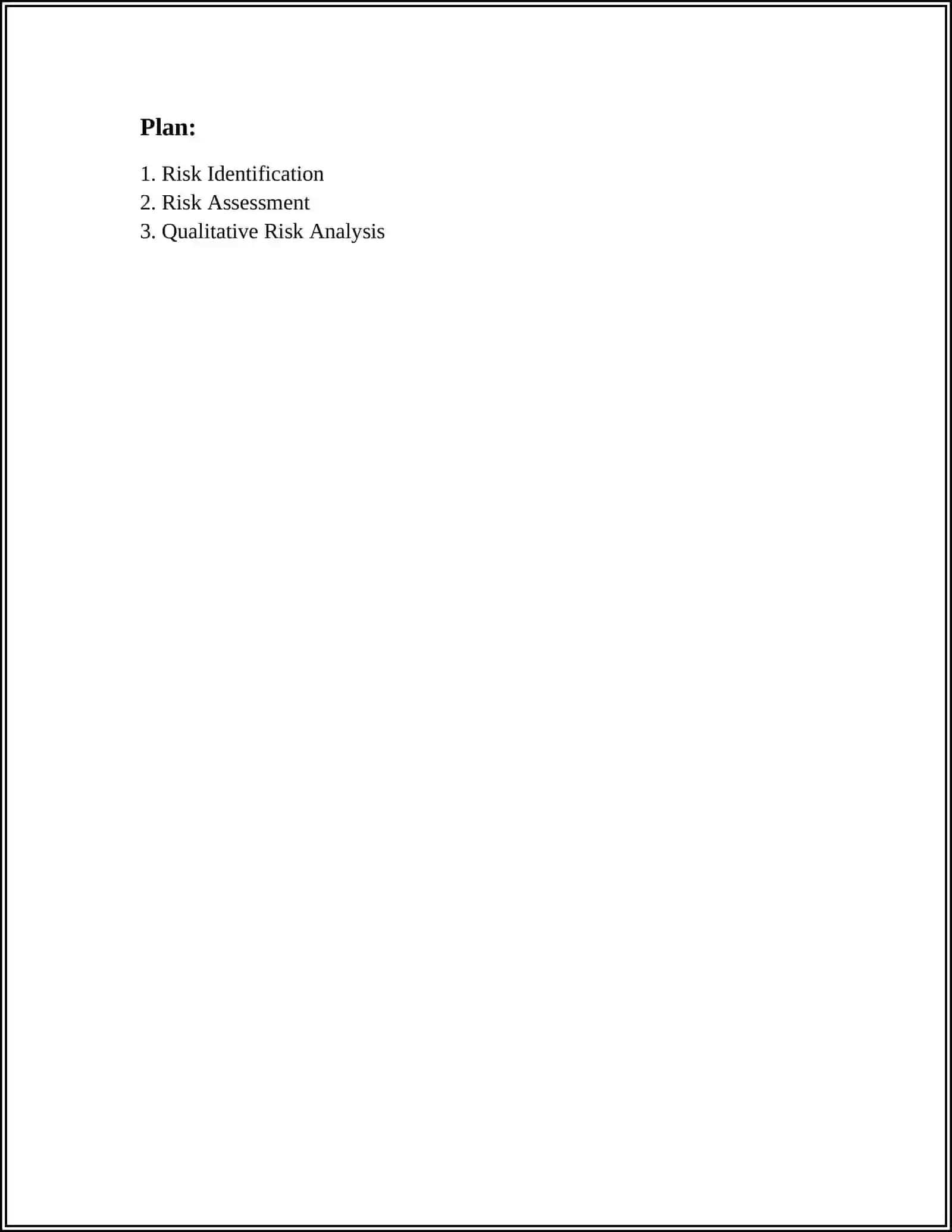 RISK MANAGEMENT 2