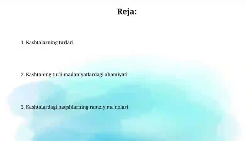 Kashtachilik mahsulotlari turlari va kashtachilikda ishlatiladigan naqshlarning ramziy maʼnolari 2