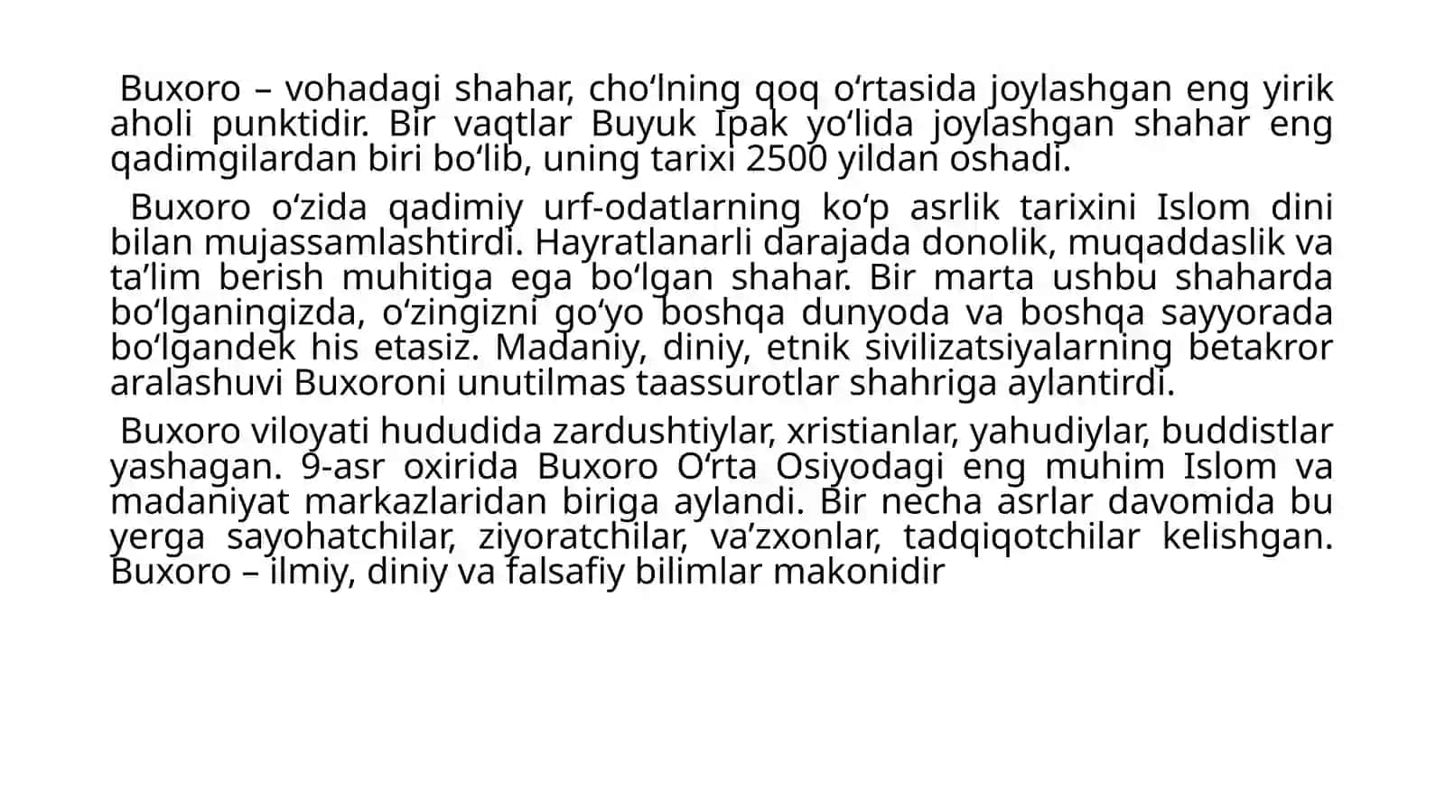 Mintaqaviy iqtisodiyot yo’nalishi 2