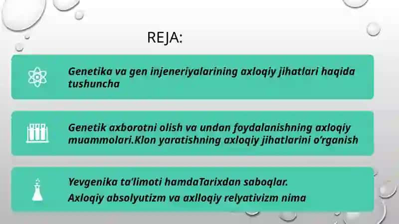 Tibbiy genetika va gen injeneriyalarining axloqiy jihatlari 2
