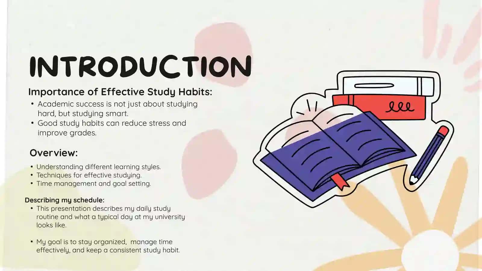 MY STUDY ROUTINE SCHEDULE 2