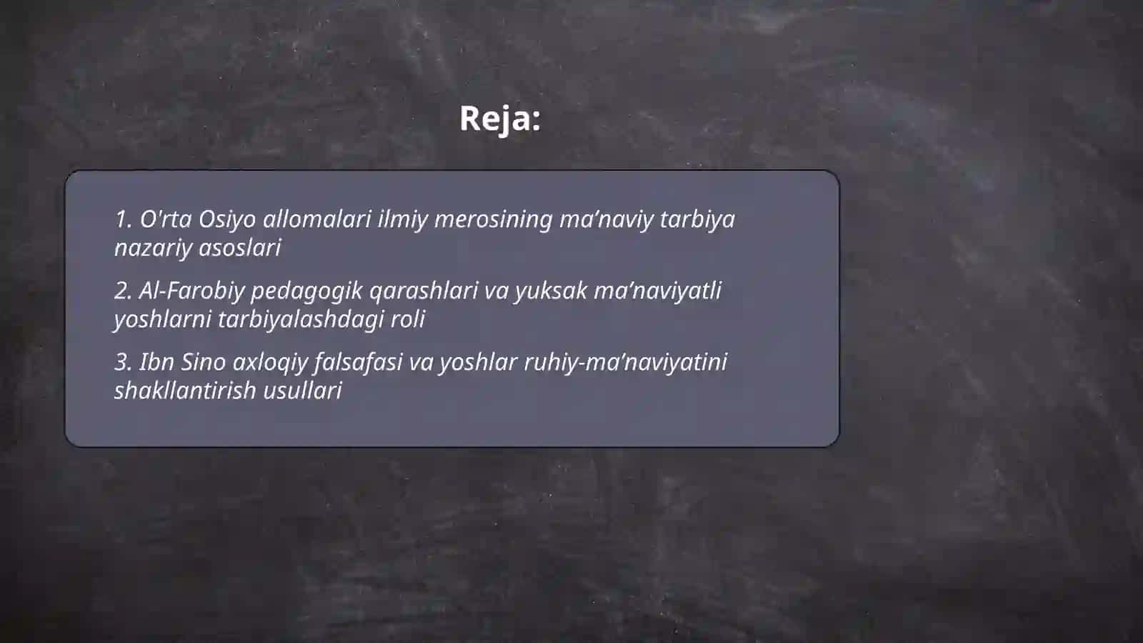 O'rta Osiyo allomalari ilmiy merosining maʼnaviy tarbiya nazariy asoslari 2
