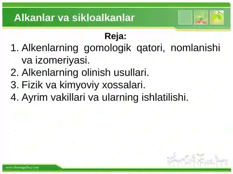 Alkenlar 2