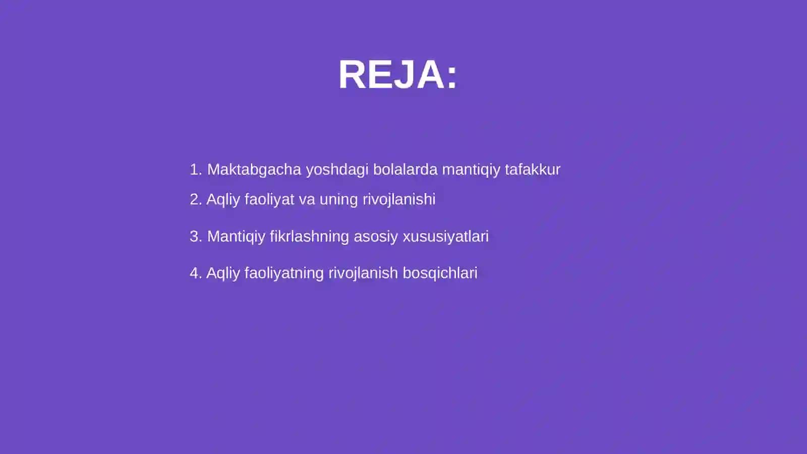 Maktabgacha yoshdagi bolalarda mantiqiy tafakkurni rivojlantirishda aqliy faoliyatining òrni 2