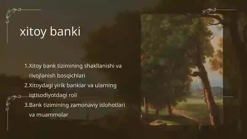 Xitoy banki 2