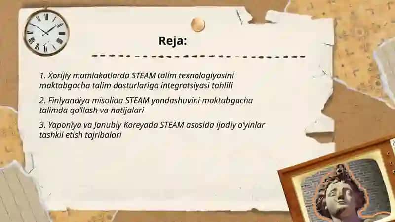 Steam talim texnologiyasini maktabgacha talimda qoʻllash boʻyicha xorijiy tajribalar taxlili 2