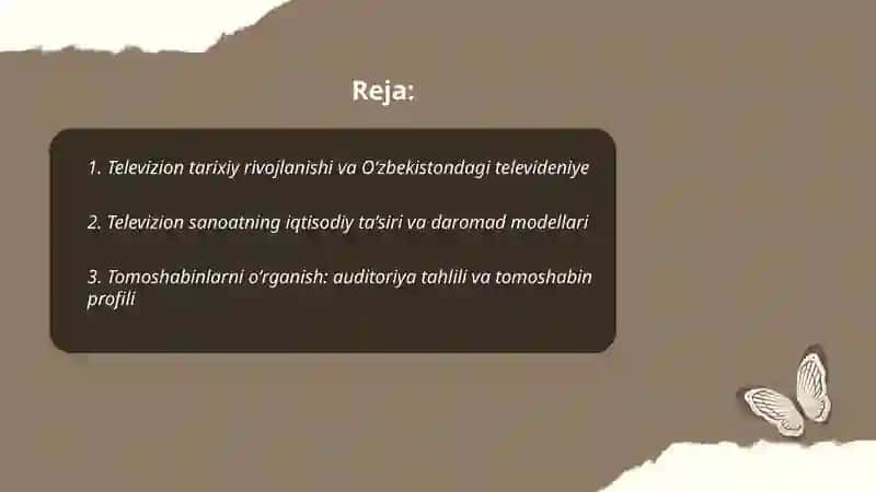 Televedenie - kongilochar sanoat sifatida 2
