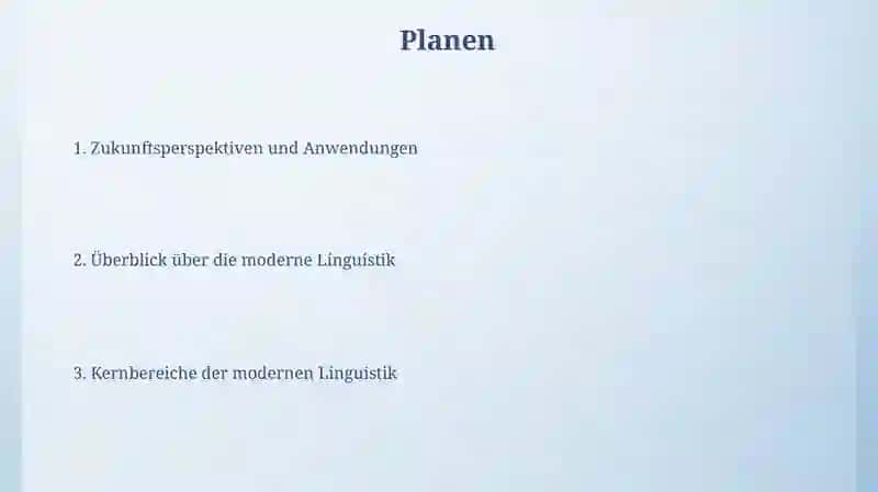 Moderne Linguistik 2