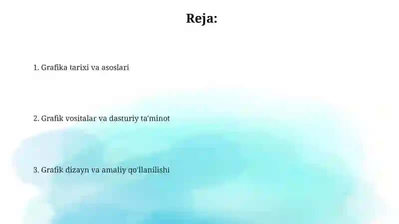Grafika(yozuv) va grafik vositalar. Yozuvning turlari 2