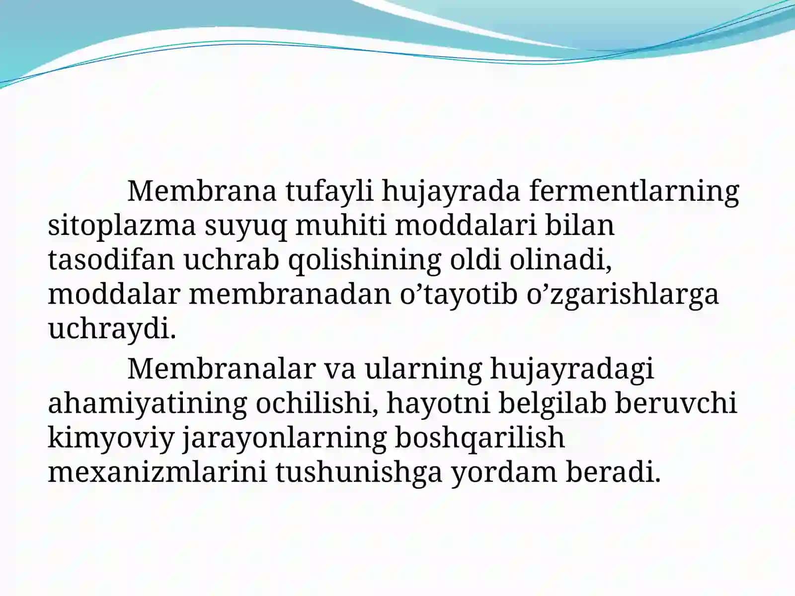 Hujayra membranasi 2