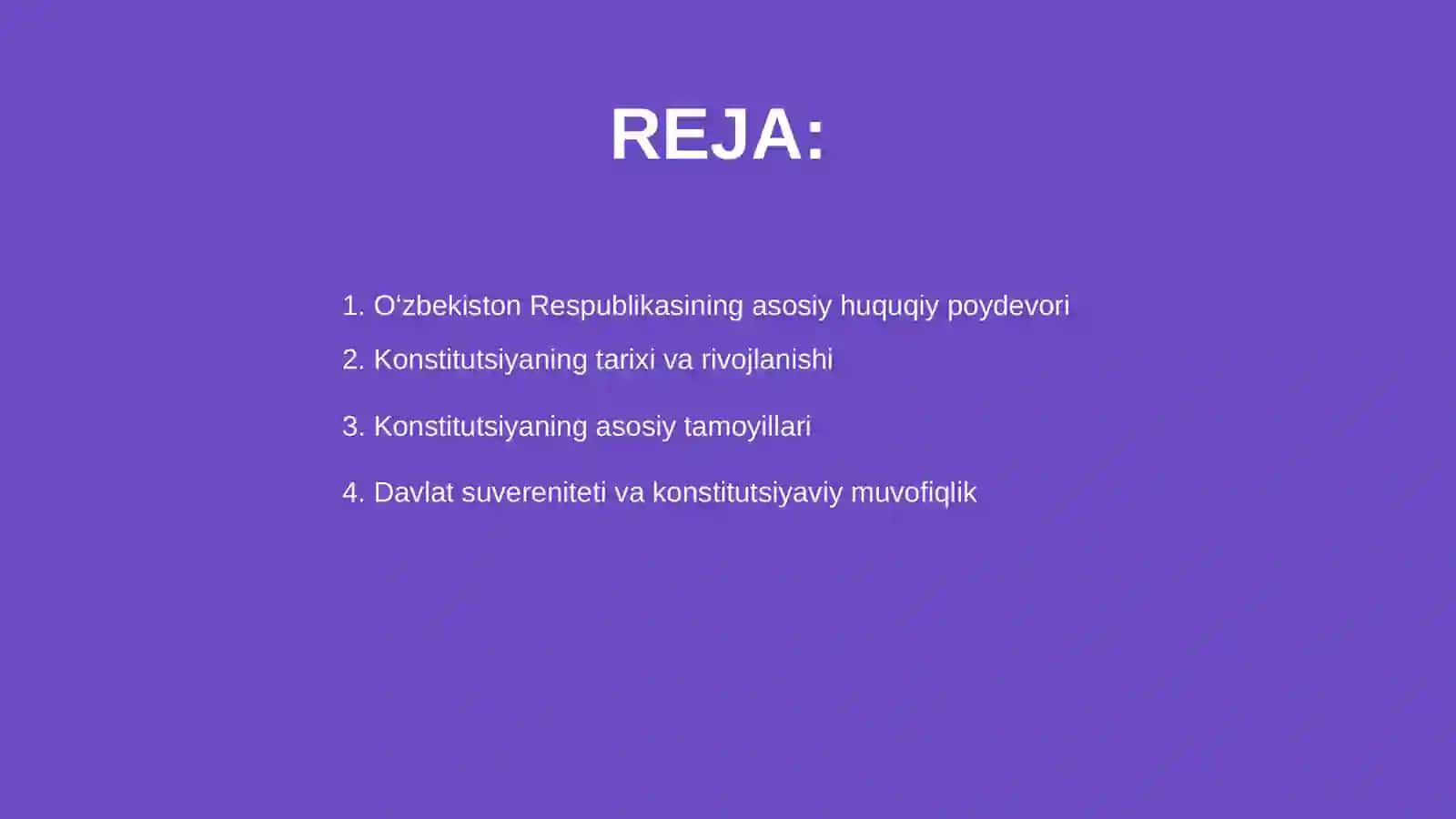 O‘zbekiston Respublikasi Konstitutsiyasi 2