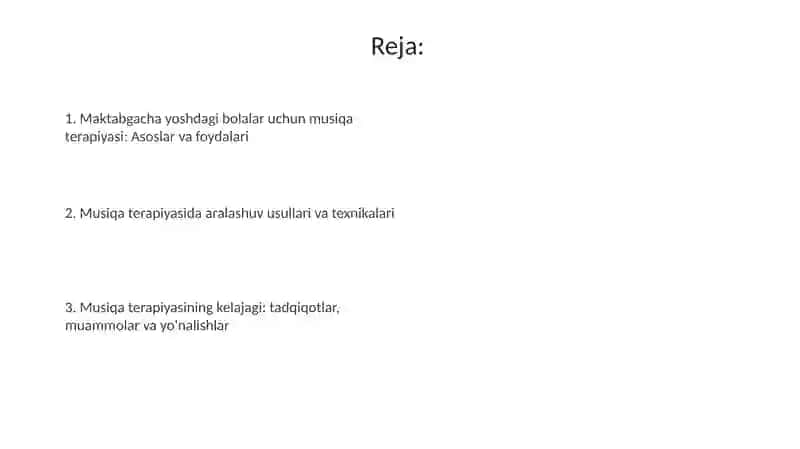 Maktabgacha yoshdagi bolalarni musiqa terapiyasini qoʻllash 2