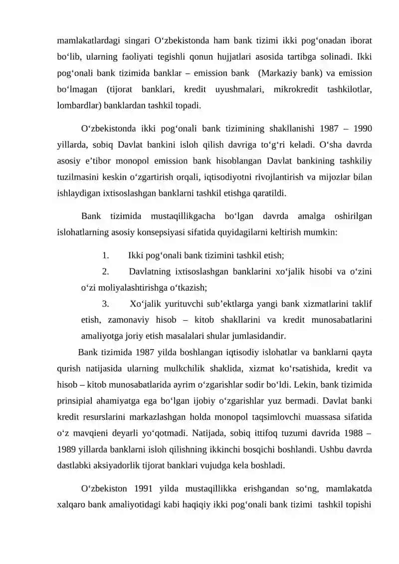 Markaziy banklarning vujudga kelishi va funksiyalari 2