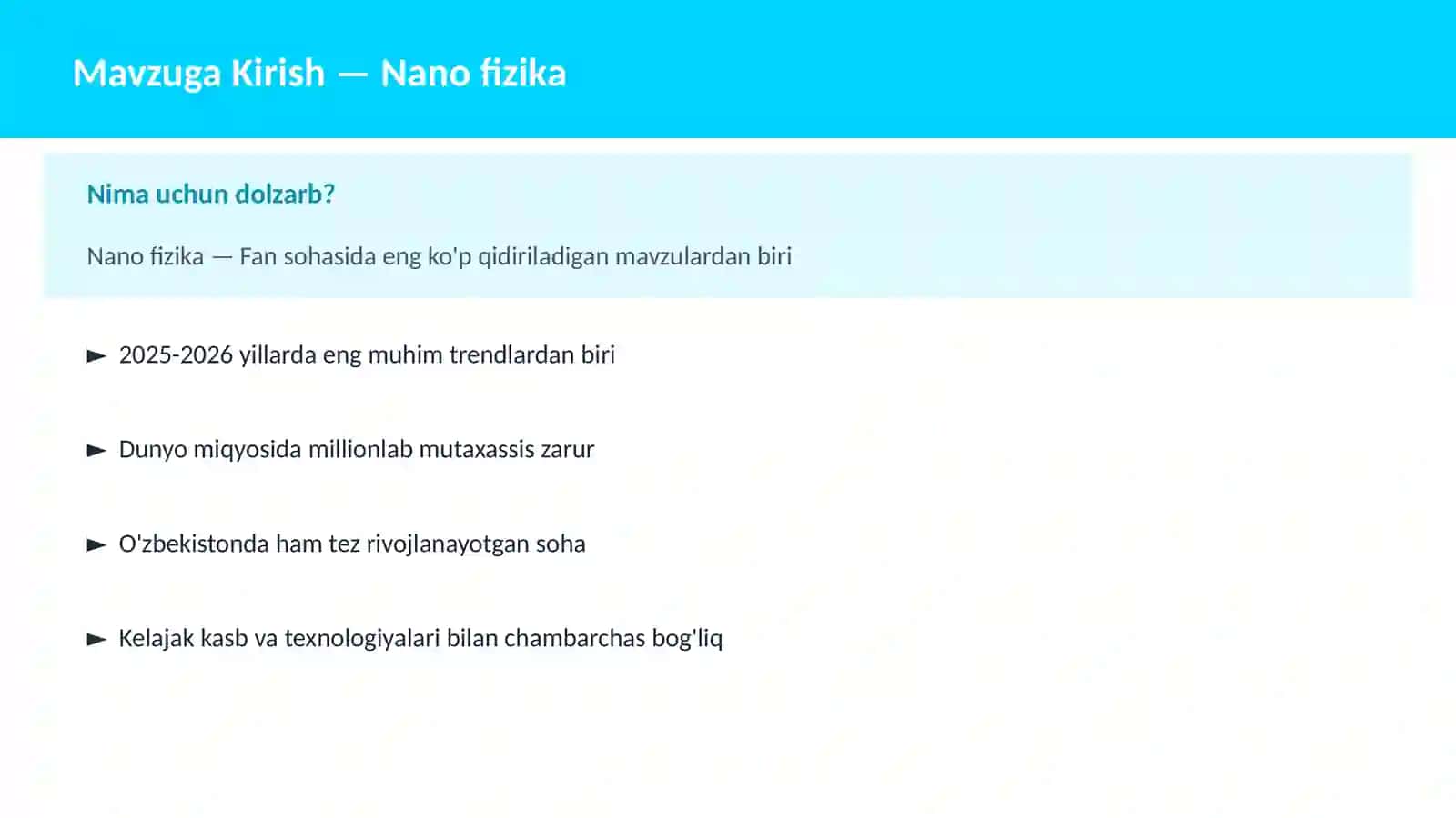 Nano fizika 2