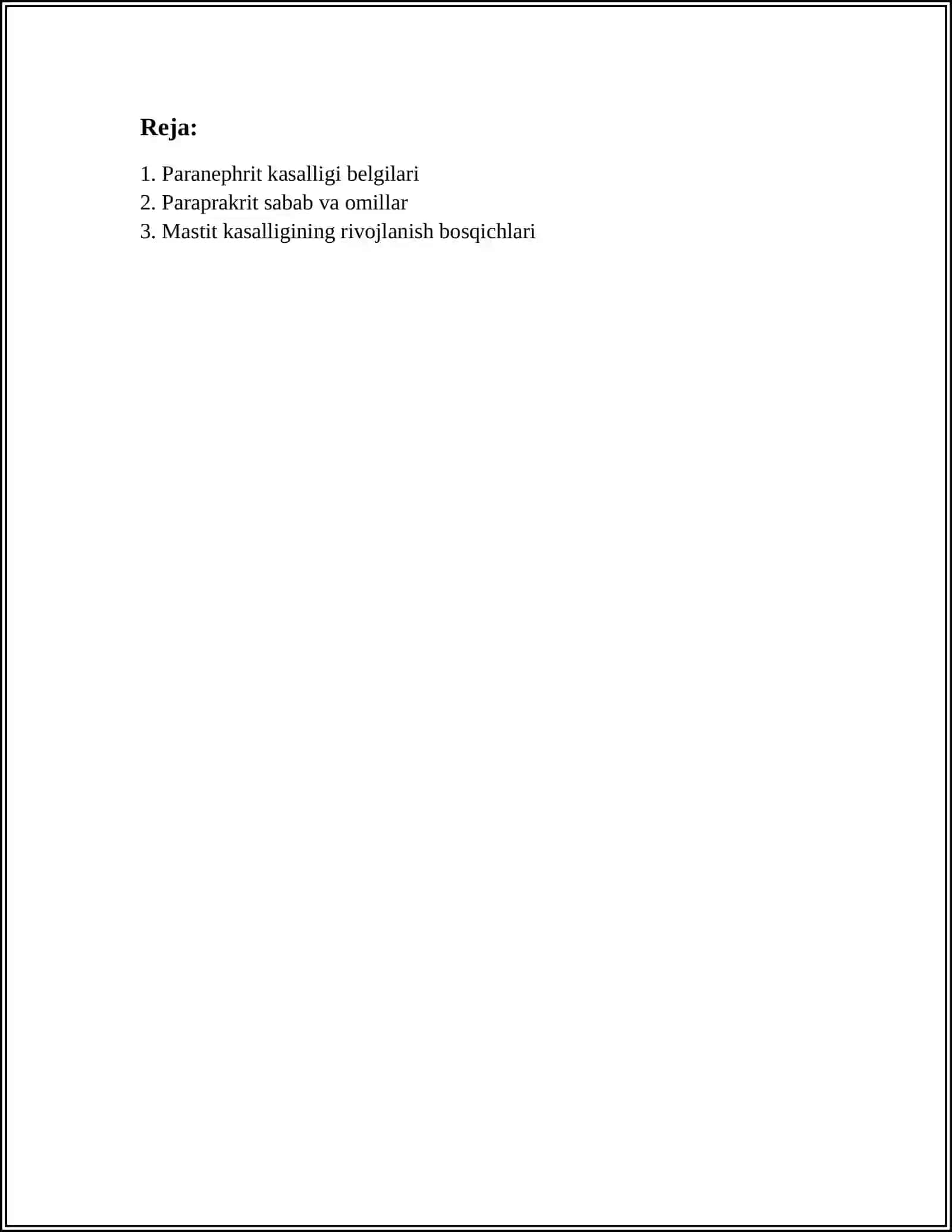 PARANEFRIT PARAPRAKTIT MASTIT 2