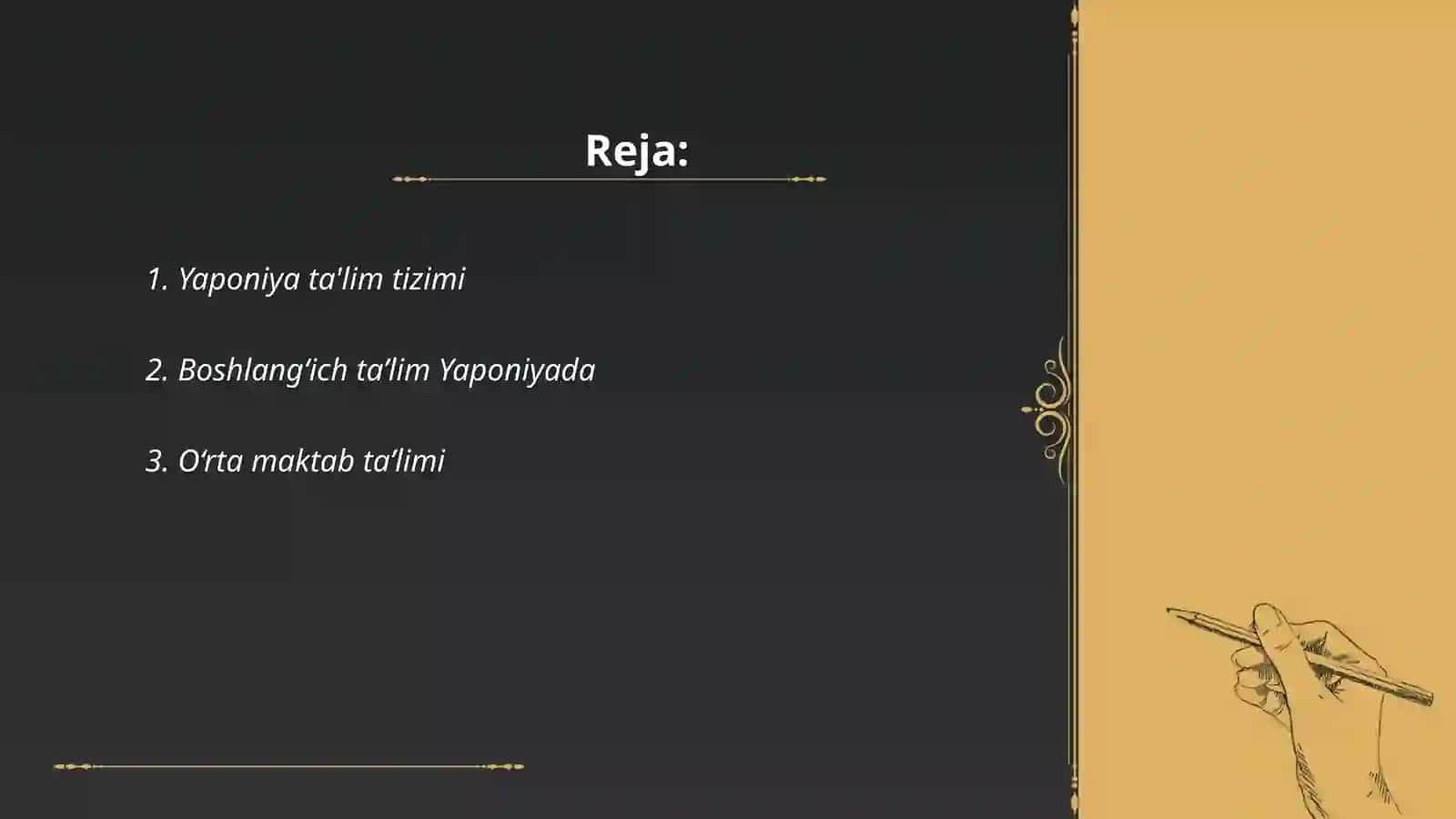 Yaponiya ta'lim tizimi 2