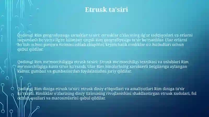 Qadimgi Rimda Geografiyaning Rivojlanishi 2