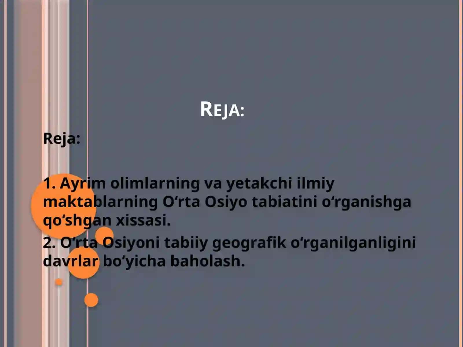 O‘rta Osiyoni tabiiy geografik o‘rganish bosqichlari 2