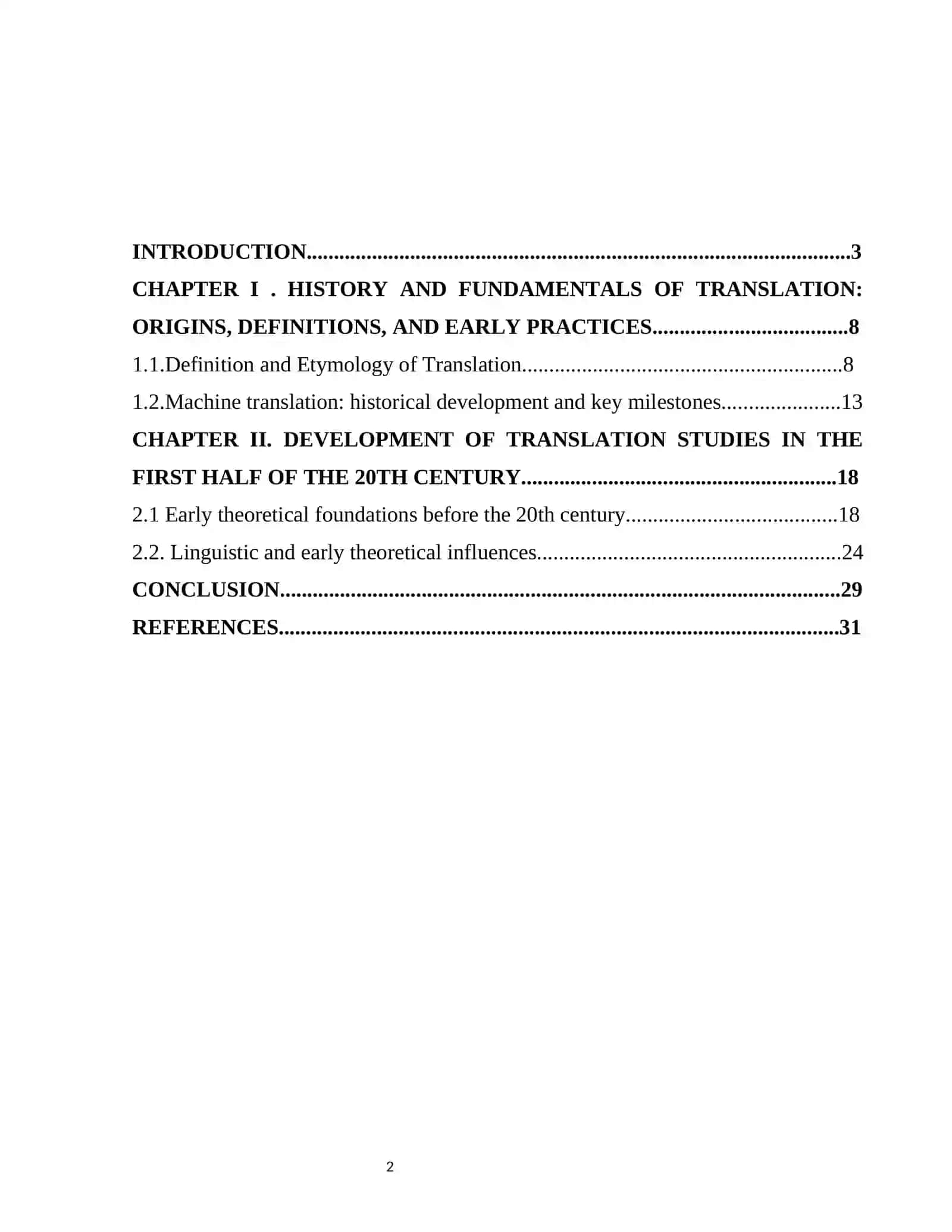 HISTORY OF TRANSLATION 2