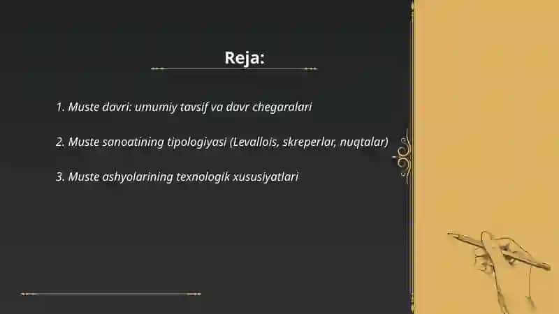 Muste davri arxeologiyasi 2