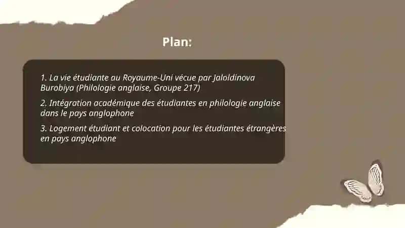 La vie étudiante dans le pays où la langue étudiée est étudiée 2