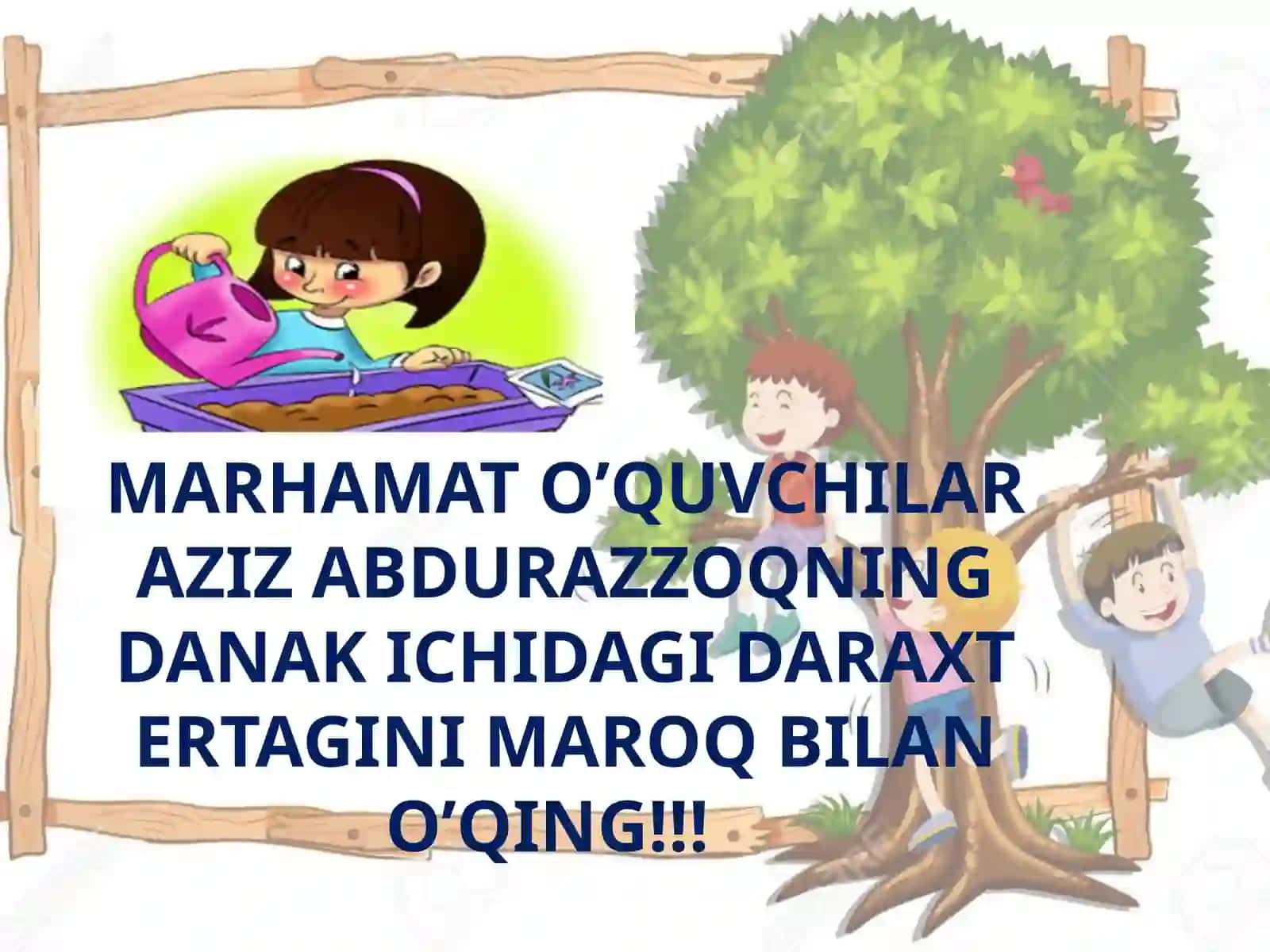 Danak ichidagi daraxt(1-qism) 2