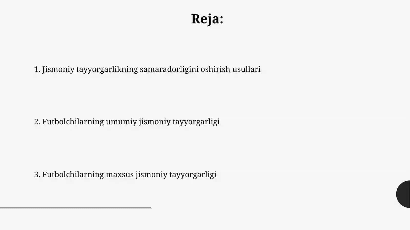 Futbolchilarning maxsus va umumiy jismoniy tayyorgarligi 2