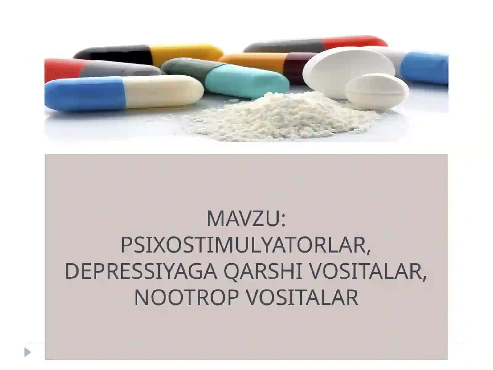 PSIXOSTIMULYATORLAR 2