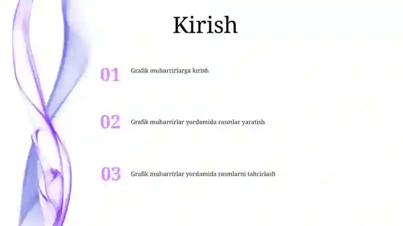 Grafik Muharrirlar Yordamida Tasvirlar Yaratish Va Ularni Tahrirlash 2