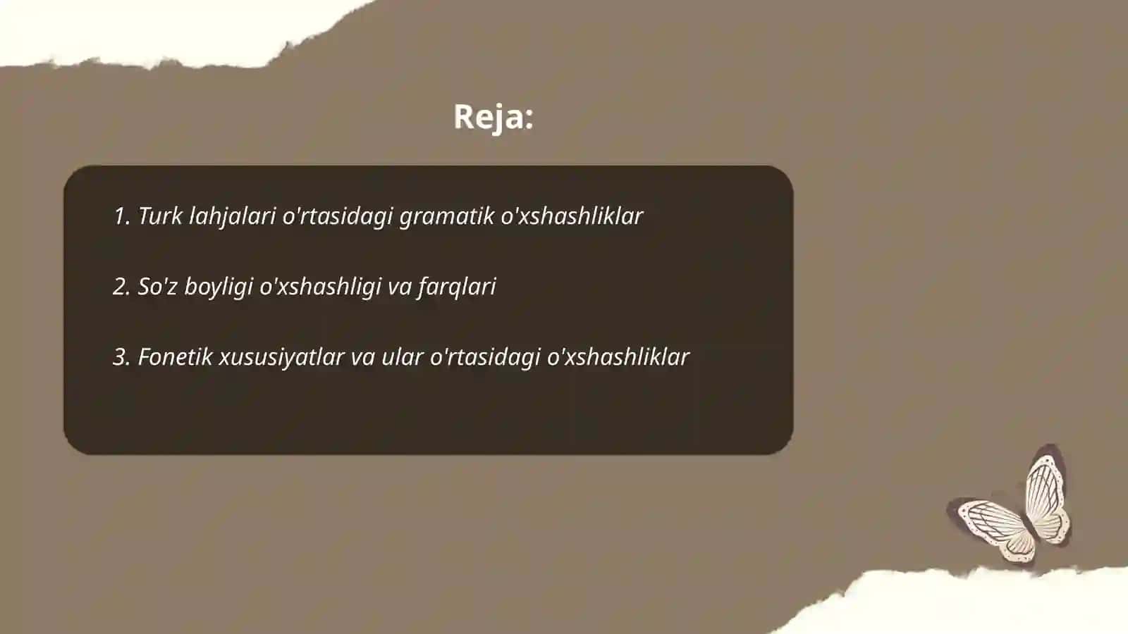 Bir-biriga yaqin lahjalar til tizimi 2