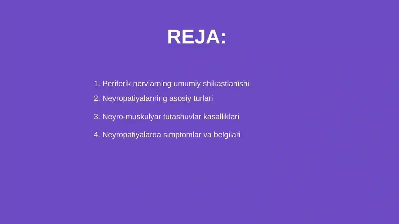 Periferik nervlarni shikastlsnishi umumiy turlari Neyropatiyalar Neyromuskulyar tutashlarini kasalliklari 2