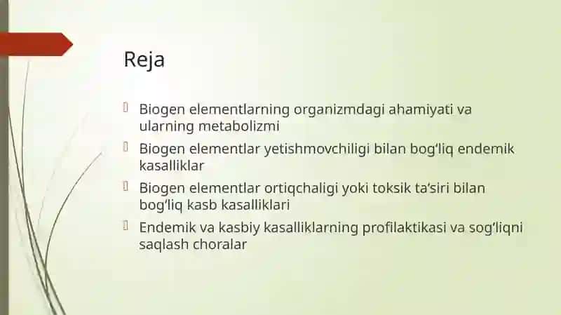BIOGEN ELEMENTLAR KONSENTRATSIYASI O‘ZGARISHI BILAN BOG‘LIQ ENDEMIK VA KASB KASALLIKLARI 2