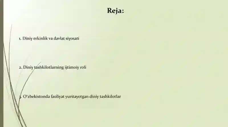 O’zbekistonda faoliyat yuritadigan diniy tashkilotlar 2