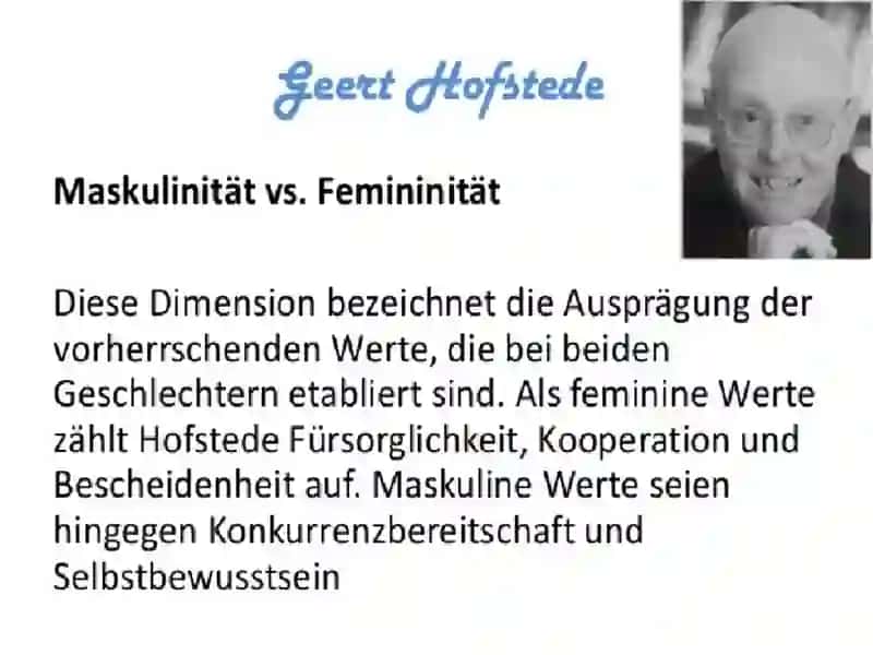 Maskulinität vs. Femininität 2