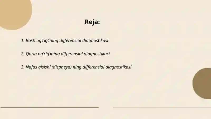 Differensial diagnostika 2