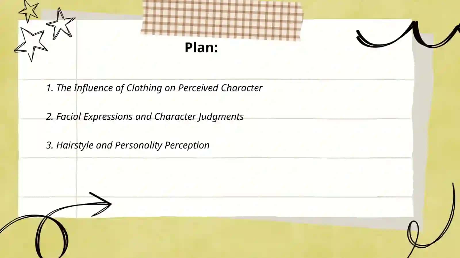 Appearance and its connection to character 2