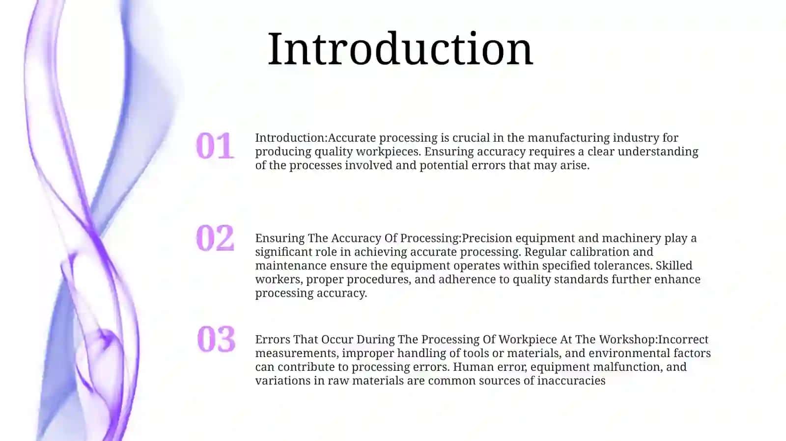 Ensuring The Accuracy Of Processing And Errors That Occur During The Processing Of Workpiece At The Workshop 2