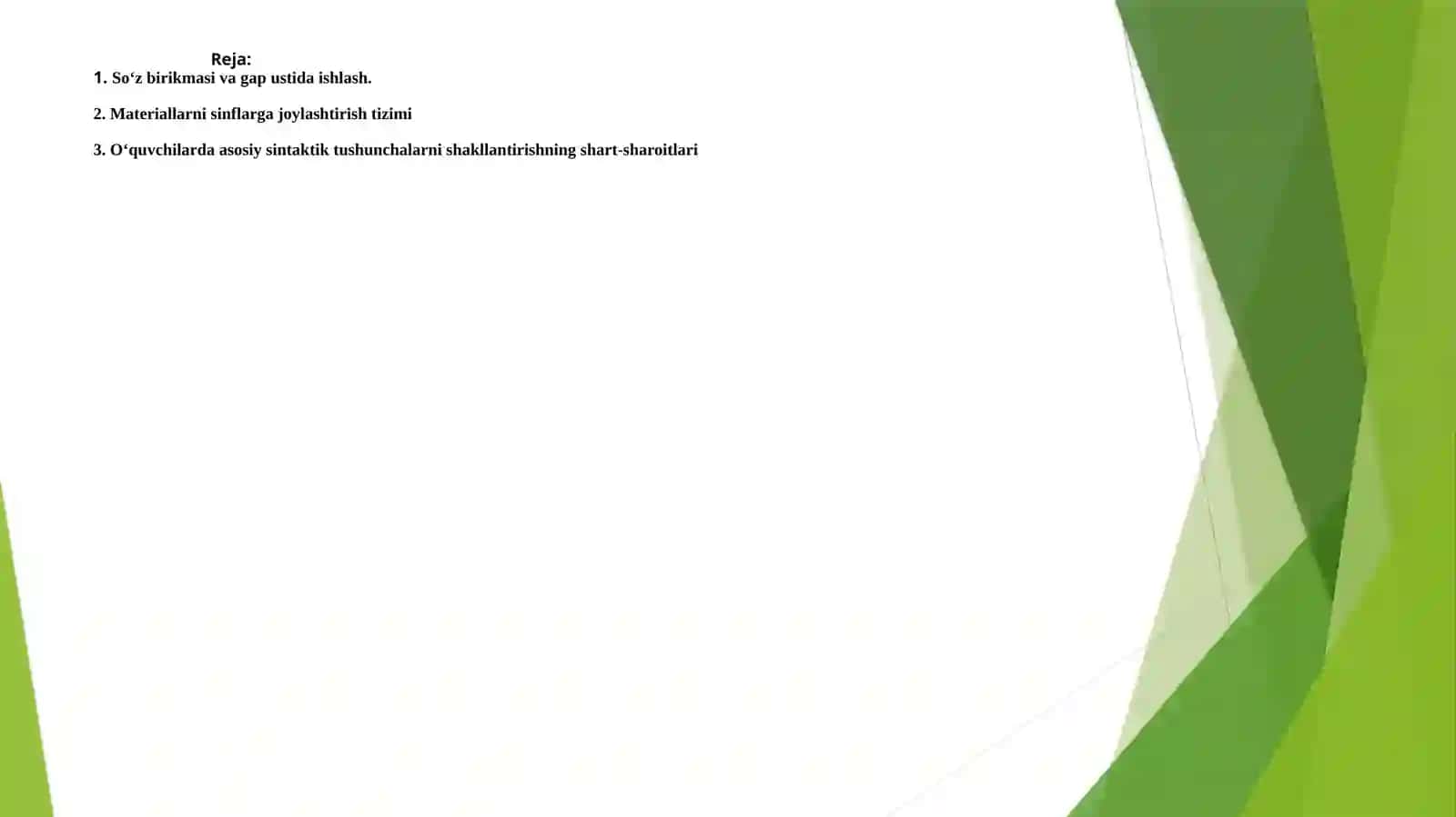 Boshlang`ich sinflarda sintaktik tushunchalar ustida ishlash 2