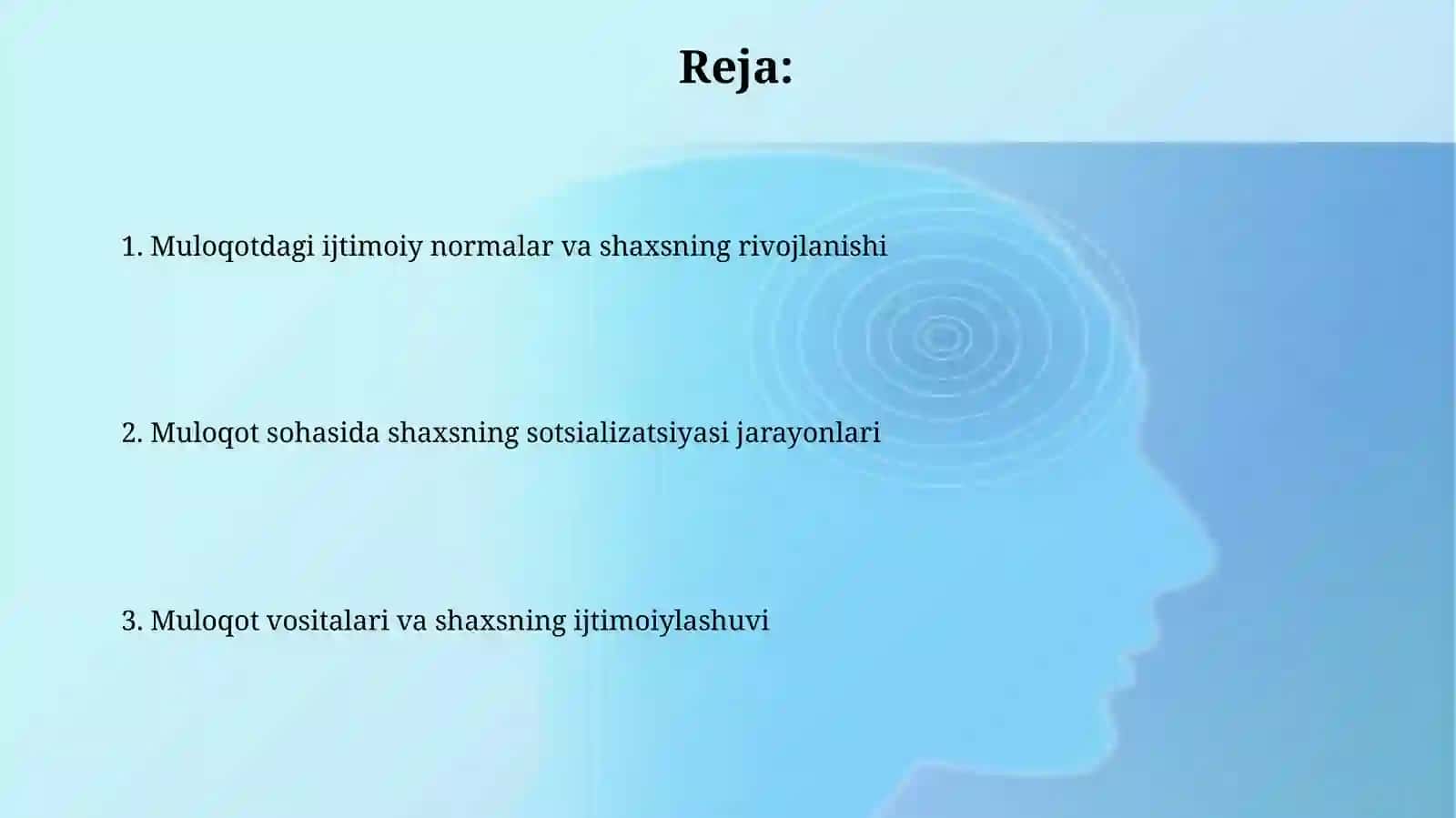 Shaxsning muloqot sohasida ijtimoiylashuvi 2
