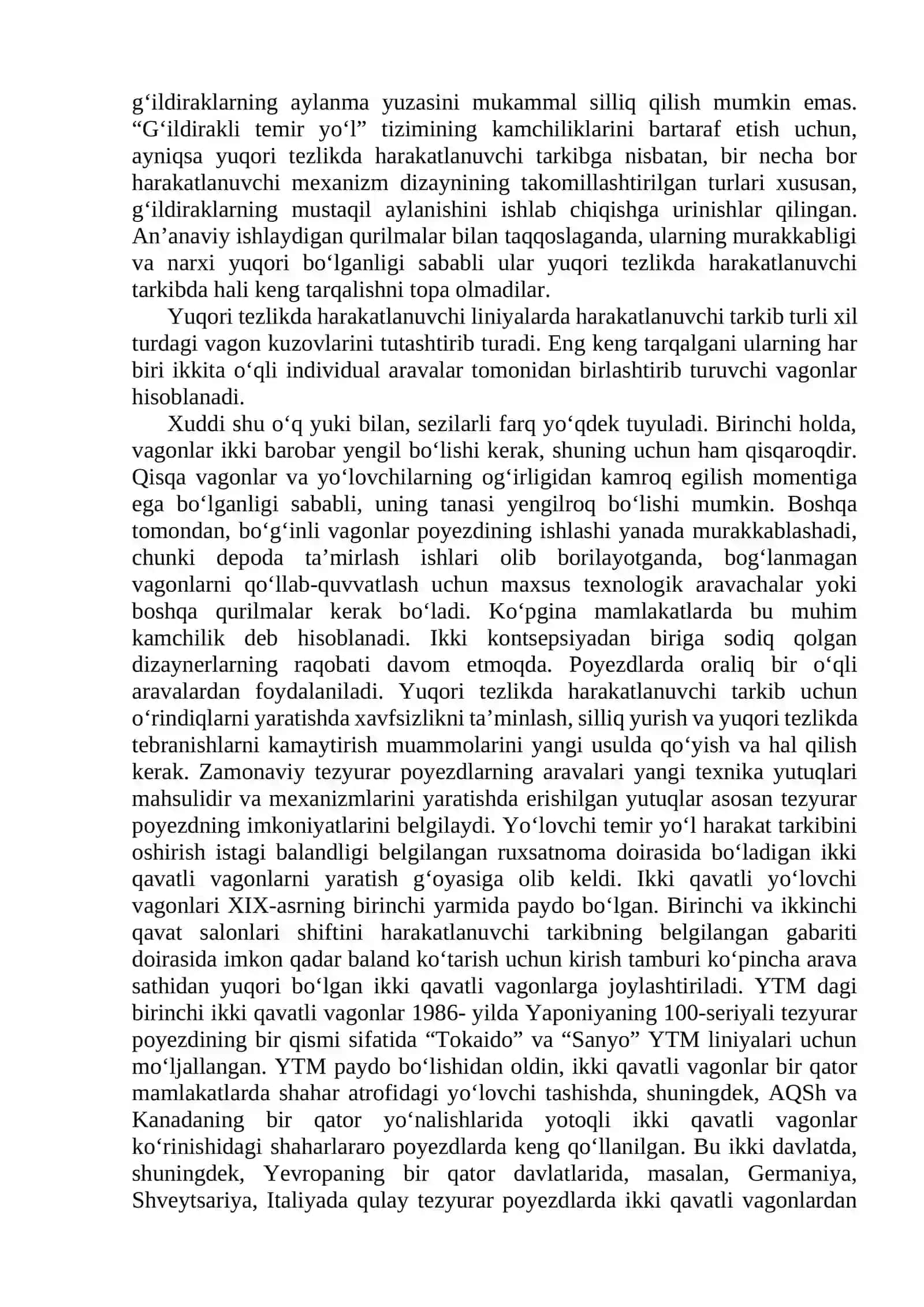 YTMlаrdа vаgonlаr vа lokomotivlаr 2