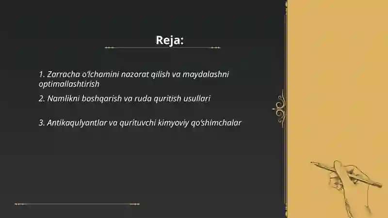 Ruda massasini tiqilib qolishini bartaraf etish usullari 2