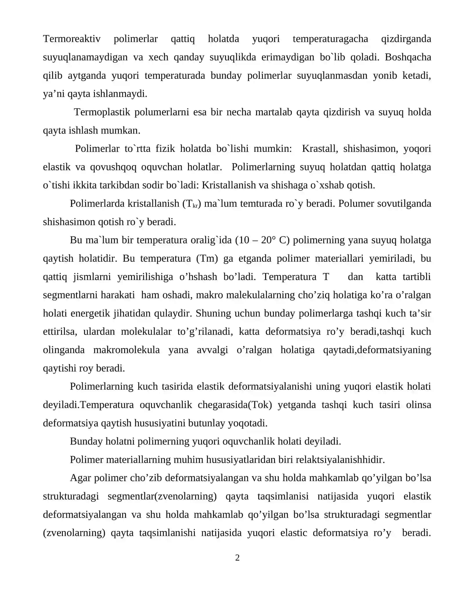 Kompozitson materiallardan mahsulot olish texnologiyalari va asbob uskunalari 2