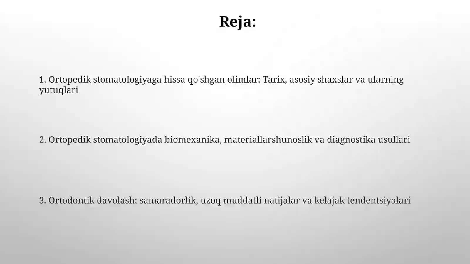 Ortopedik stomatologiya faniga xissa qo'shgan olimlar 2