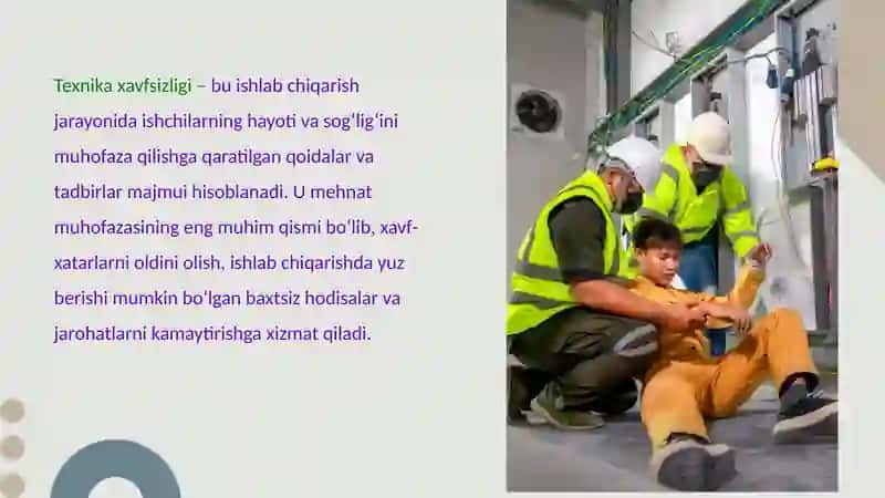 Ishchilarni texnika xavfsizligi boʻyicha bilimlarini tekshirish 2