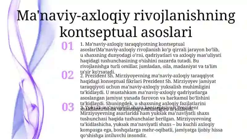 Ma’naviy-axloqiy taraqqiyotning kontseptual asoslari 2