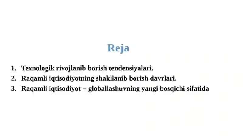 RAQAMLI IQTISODIYOTNING SHAKLLANIB BORISHI 2