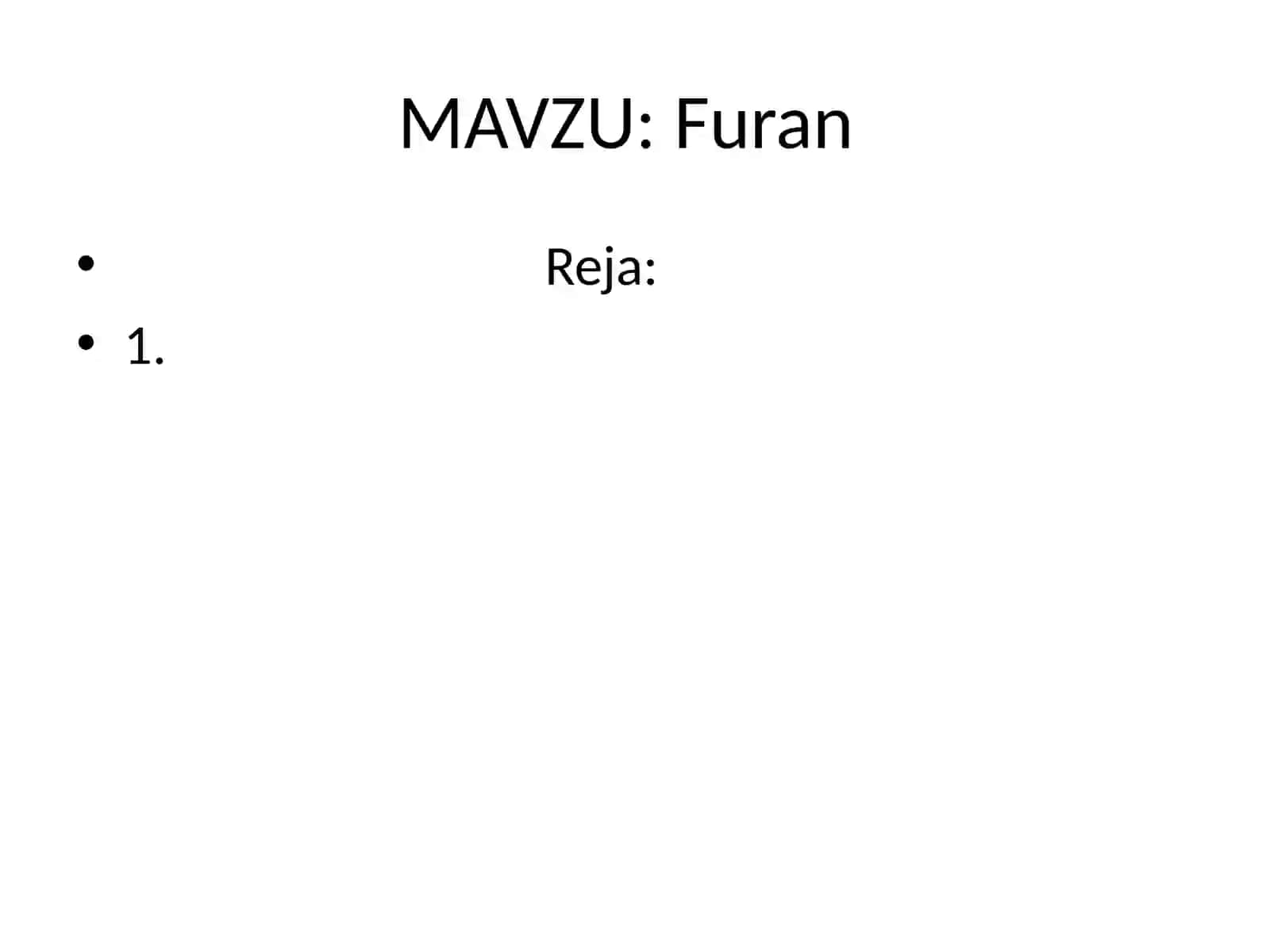 Furan 2