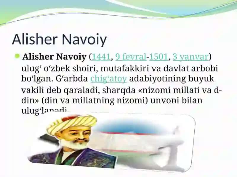 Alisher Navoiy 2
