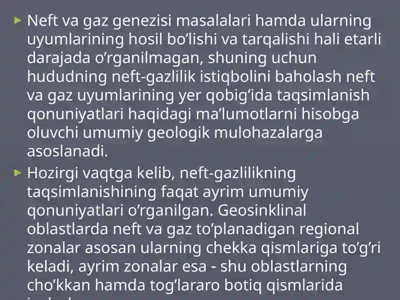 NEFT VA GAZNING ISTIQBOLLI(S2 TOIFA)ZAXIRALARINI HISOBLASH METODLARI 2