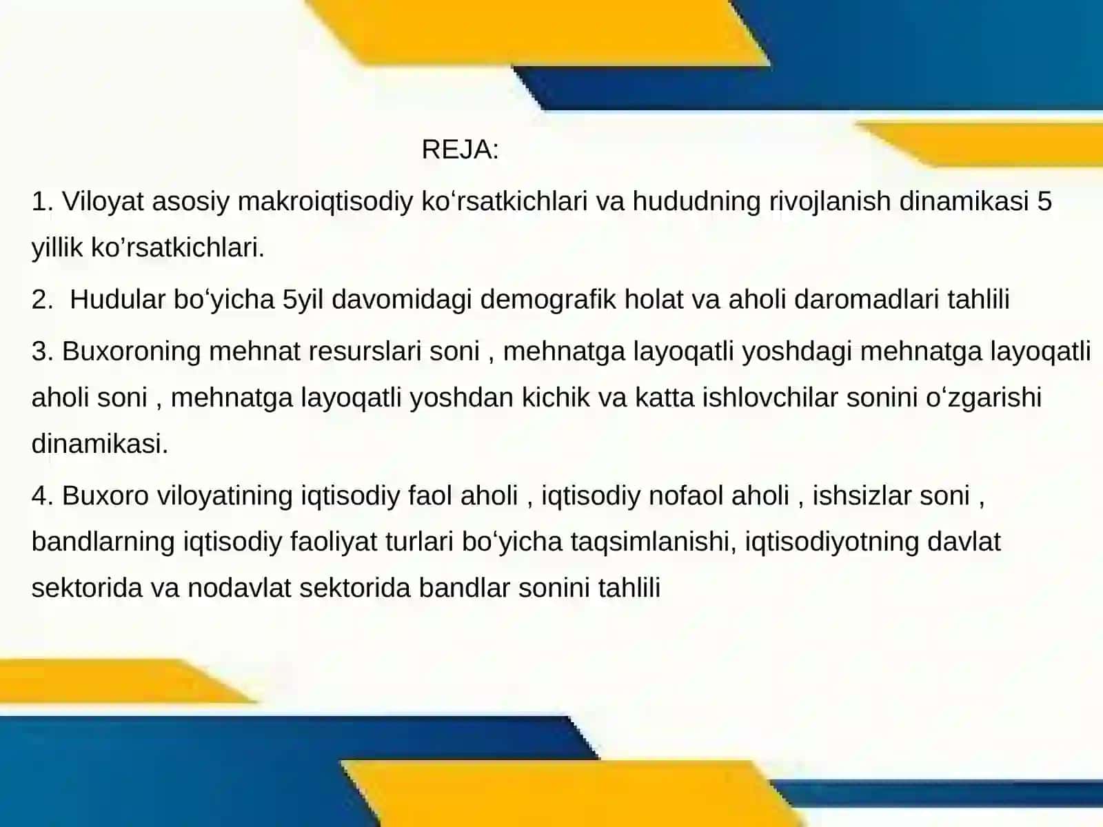 Mehnatiqtisodiyotfanidanmustaqilishitaqdimoti 2
